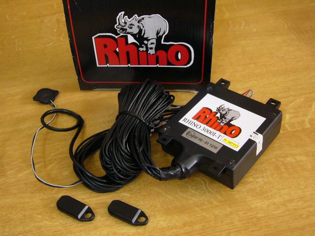 Rhino 3000 I-T Rablsgtl modul s 3 pontos IMMOBILISER, MABISZ minstssel beszerelve