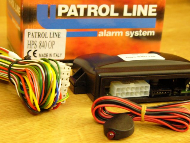 PATROL LINE HPS-840 CAN-BUS-os autriaszt rszletes lersa s kpei